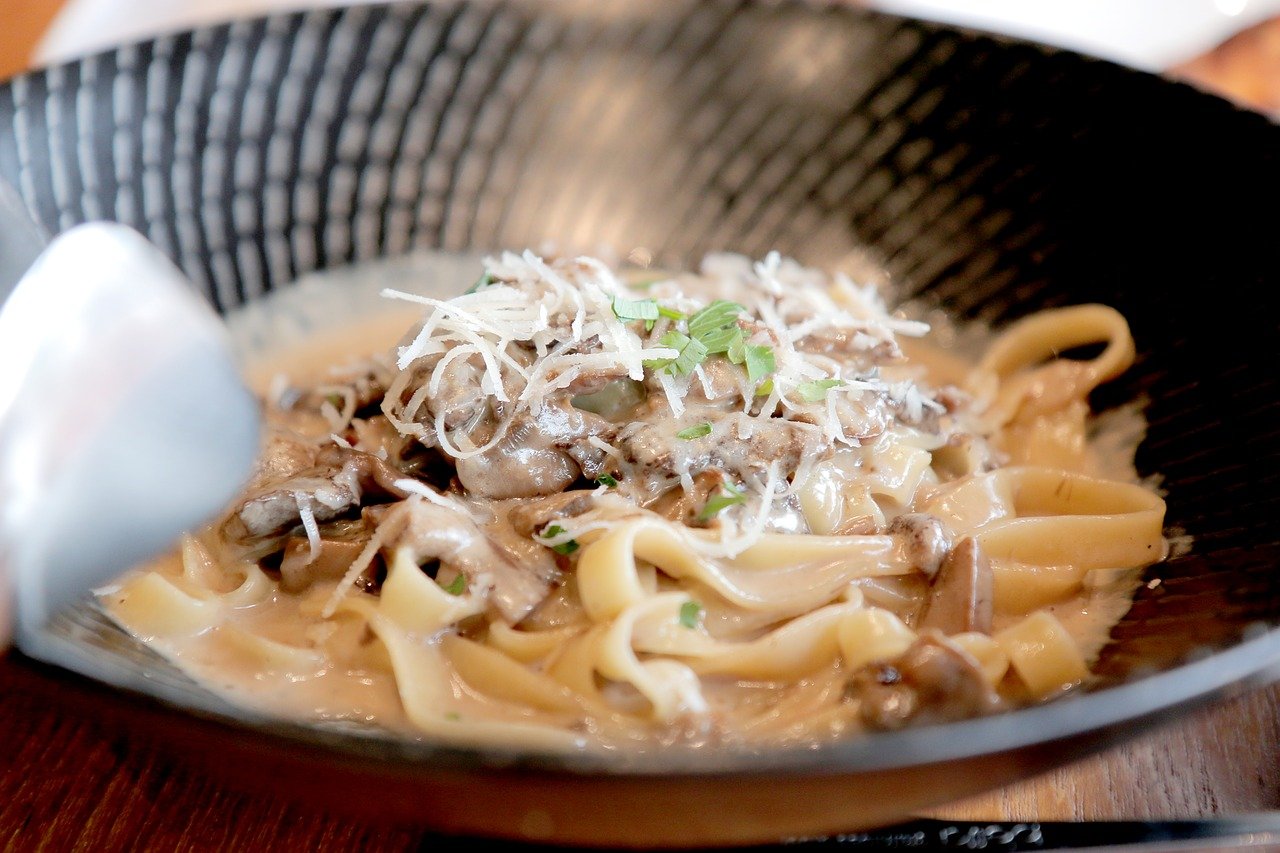 Creamy Mushroom Pasta