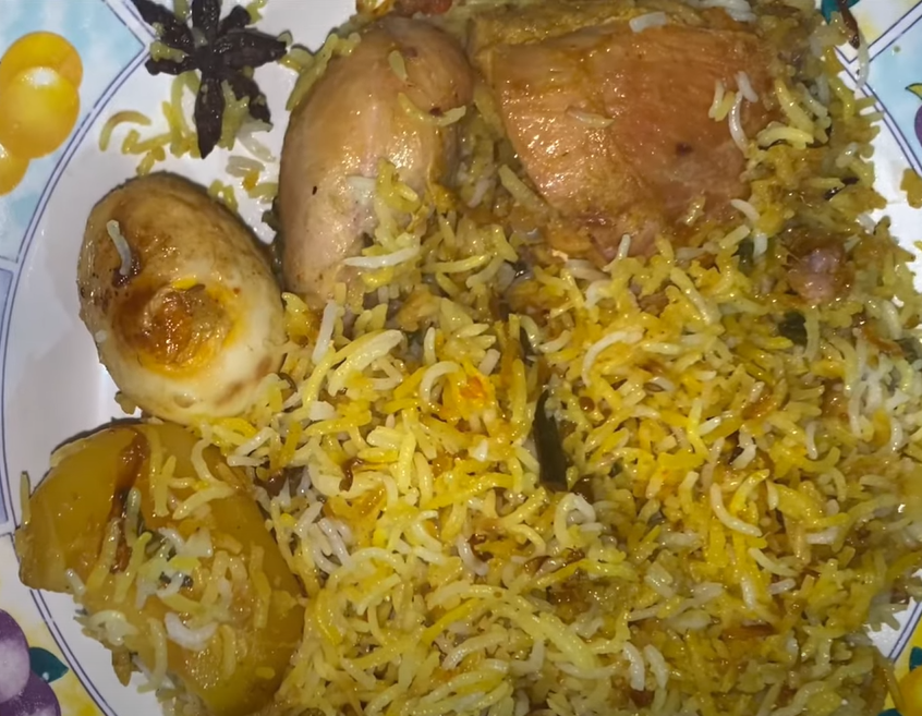 Traditional Mauritian chicken biryani (Briani Recipe)